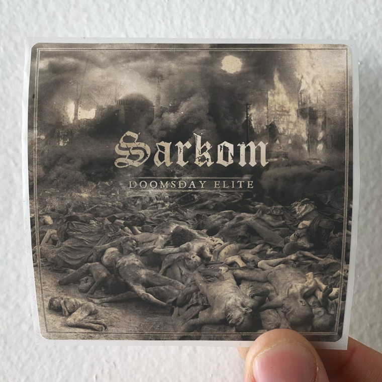 Sarkom Doomsday Elite Album Cover Sticker