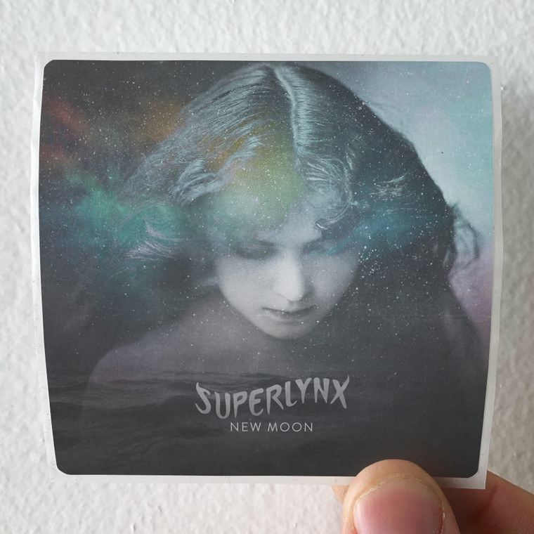 Superlynx New Moon Album Cover Sticker