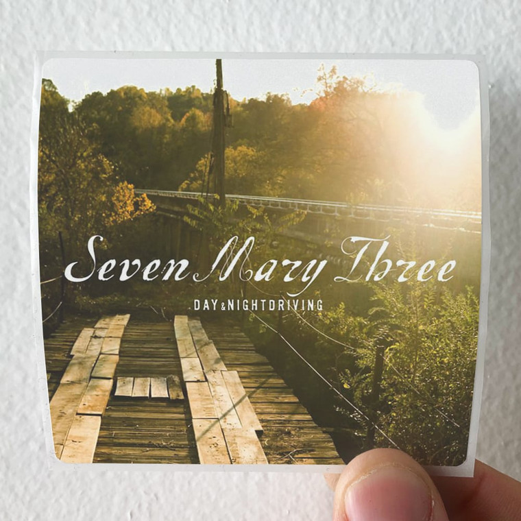 Seven Mary Three Day Nightdriving Album Cover Sticker Seven Mary Three Day Nightdriving Album Cover Sticker