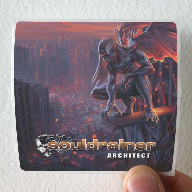 Souldrainer Architect Album Cover Sticker