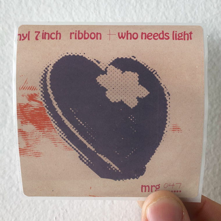 Superchunk Ribbon Album Cover Sticker