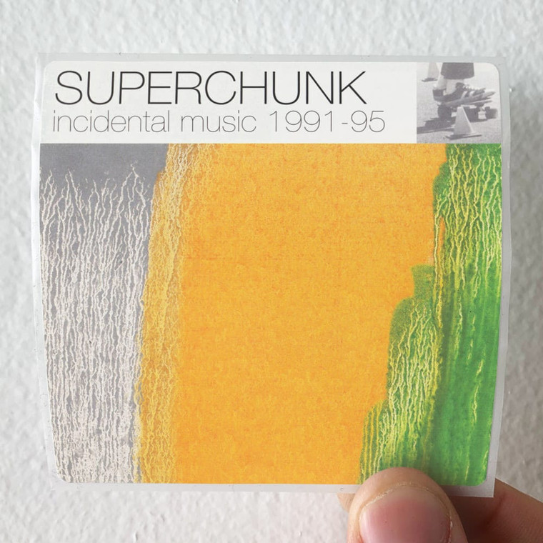 Superchunk Incidental Music 1991 1995 Album Cover Sticker