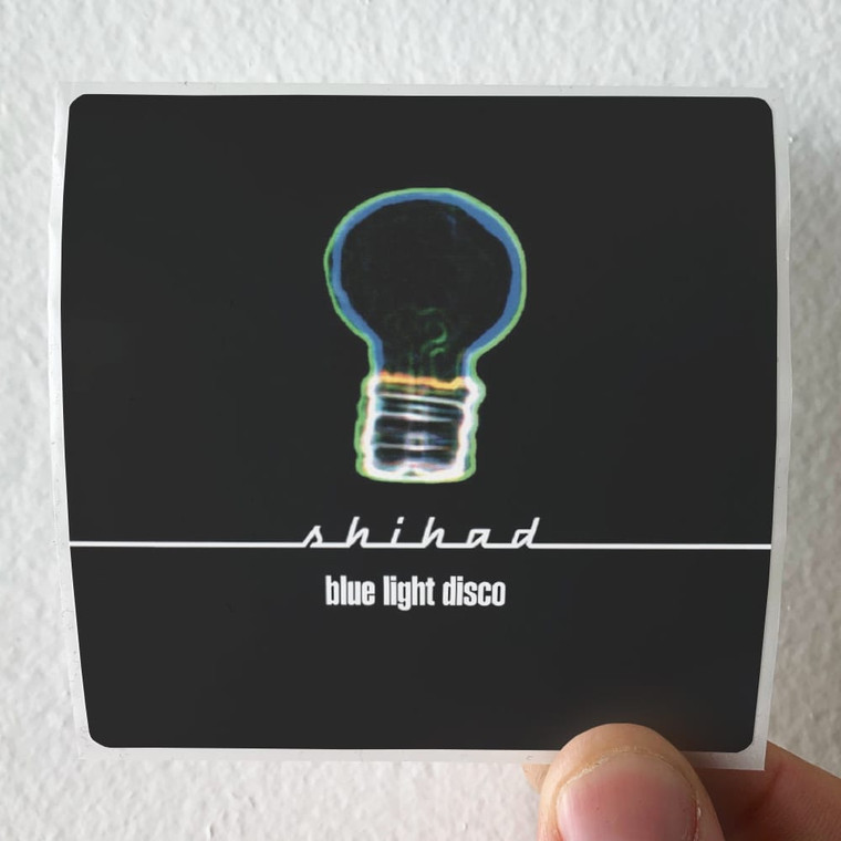 Shihad Blue Light Disco Album Cover Sticker