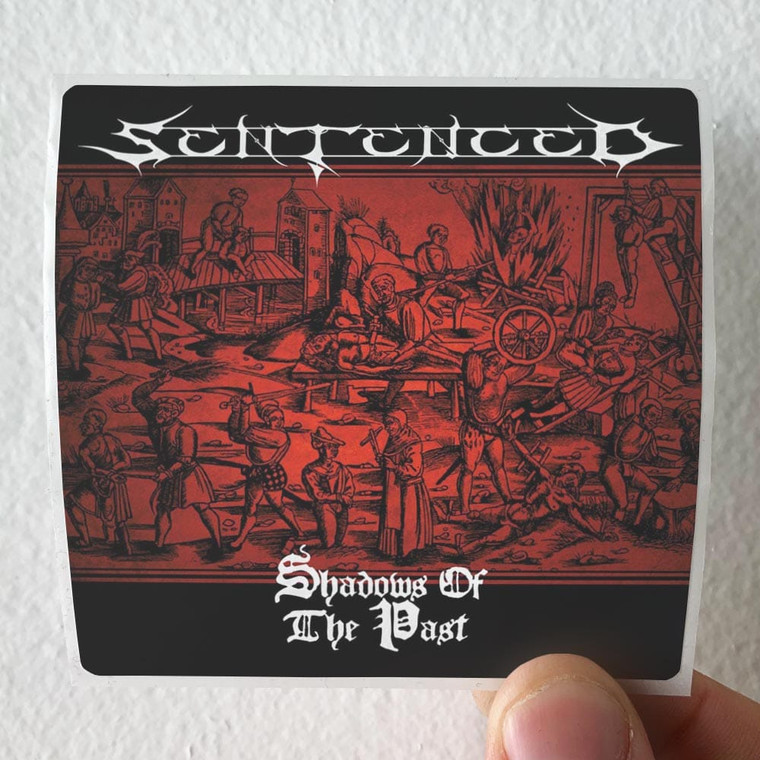 Sentenced Shadows Of The Past 1 Album Cover Sticker