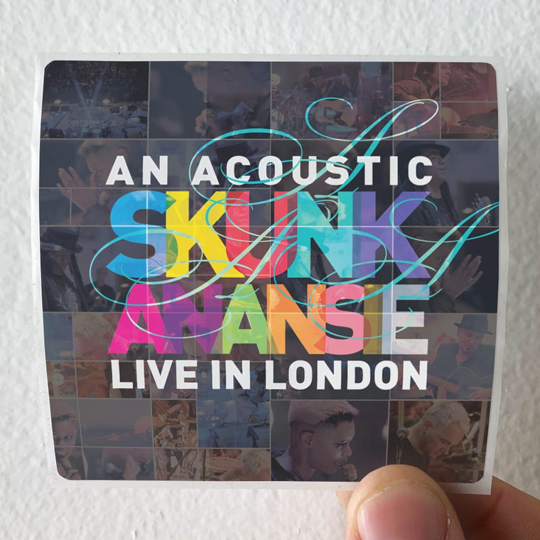 Skunk Anansie An Acoustic Skunk Anansie Live In London Album Cover Sticker