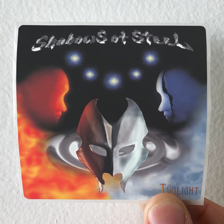Shadows of Steel Twilight Album Cover Sticker