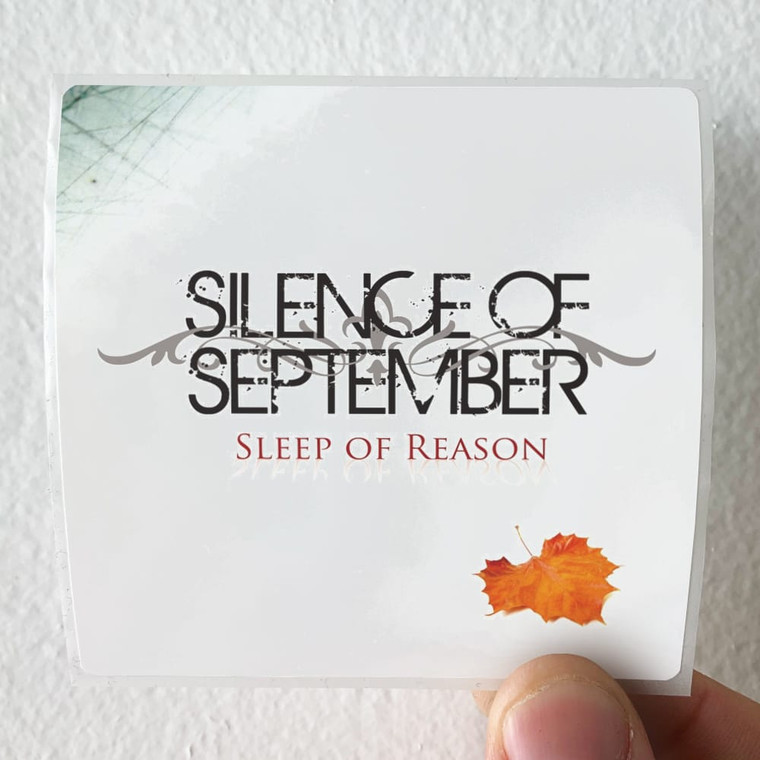 Silence of September Sleep Of Reason Album Cover Sticker