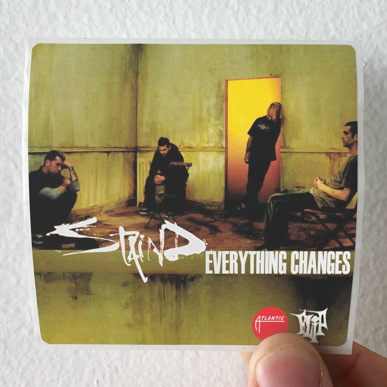 Staind Everything Changes Album Cover Sticker