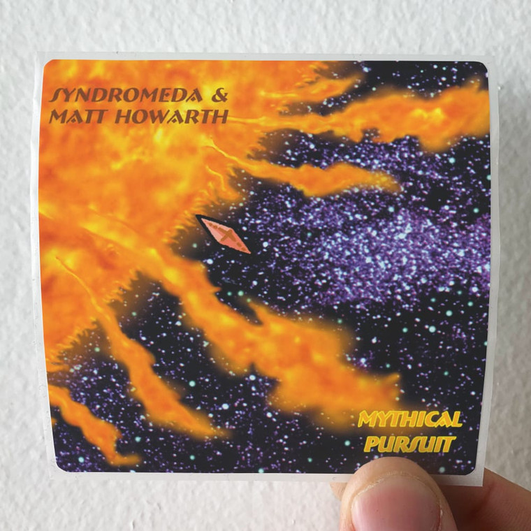 Syndromeda Mythical Pursuit Album Cover Sticker