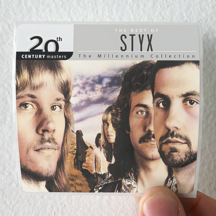 Styx The Best Of Styx Album Cover Sticker