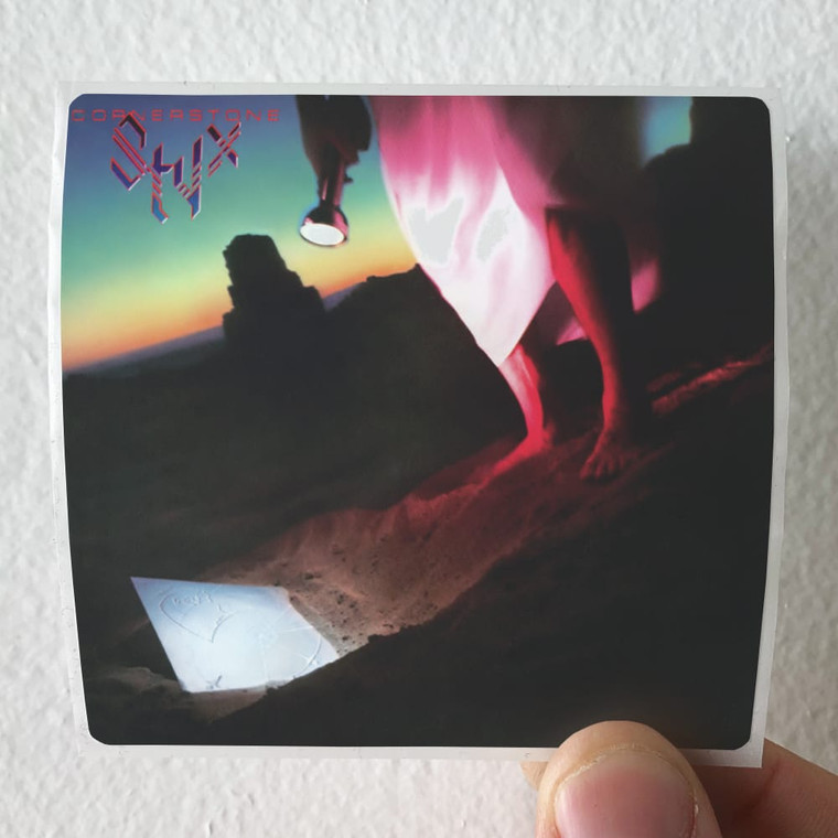 Styx Cornerstone Album Cover Sticker