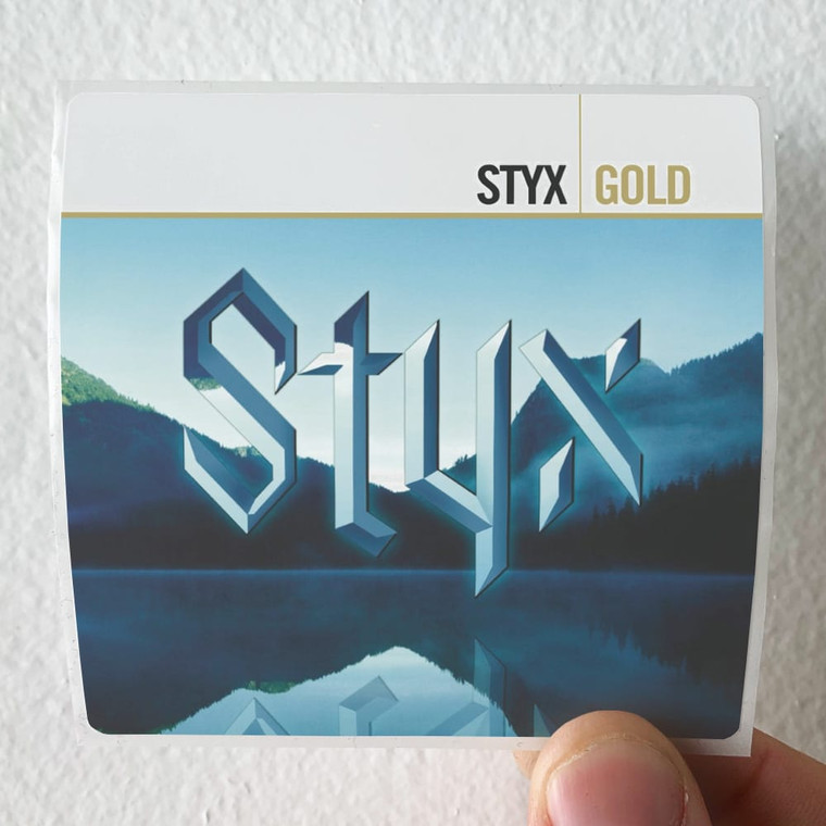 Styx Gold Album Cover Sticker