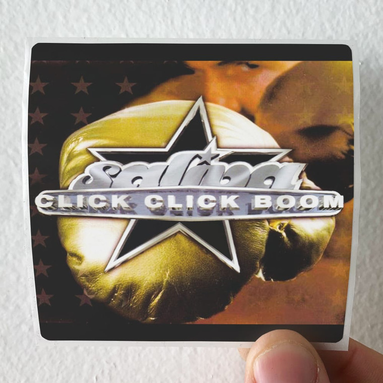 Saliva Click Click Boom Album Cover Sticker