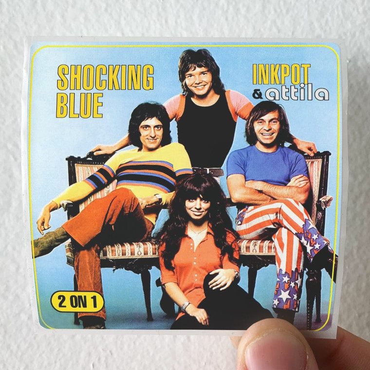 Shocking Blue Inkpot Attila Album Cover Sticker