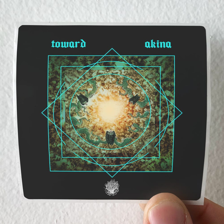 Seventh Genocide Toward Akina Album Cover Sticker