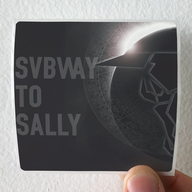 Subway to Sally Schwarz In Schwarz Album Cover Sticker