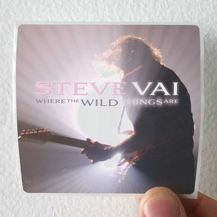 Steve Vai Where The Wild Things Are Album Cover Sticker