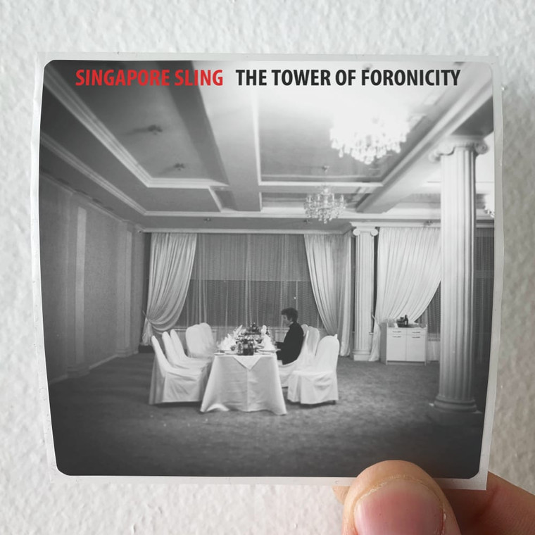 Singapore Sling The Tower Of Foronicity Album Cover Sticker Singapore Sling The Tower Of Foronicity Album Cover Sticker