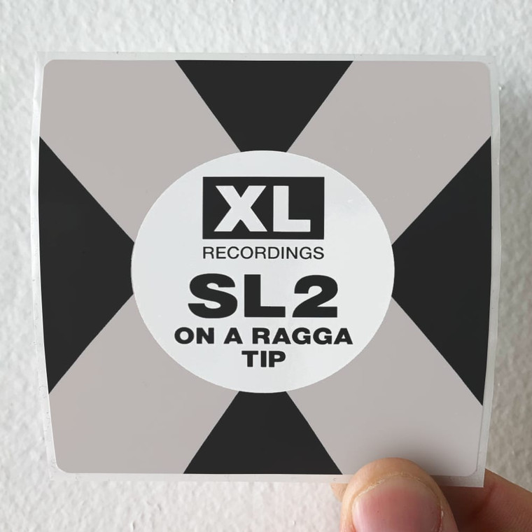 SL2 On A Ragga Tip 1 Album Cover Sticker