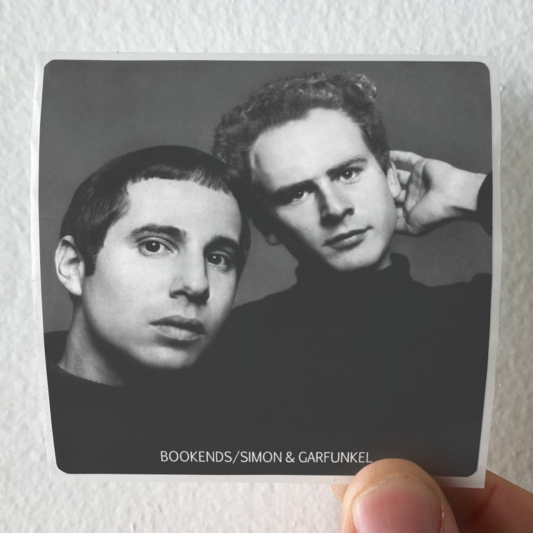 Simon and Garfunkel Bookends 1 Album Cover Sticker