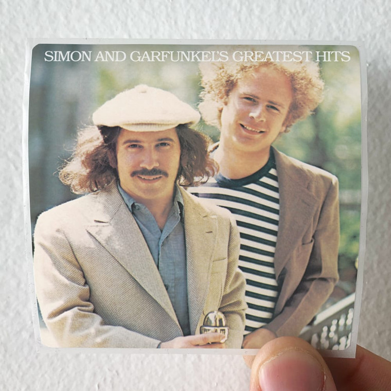 Simon and Garfunkel Greatest Hits Album Cover Sticker