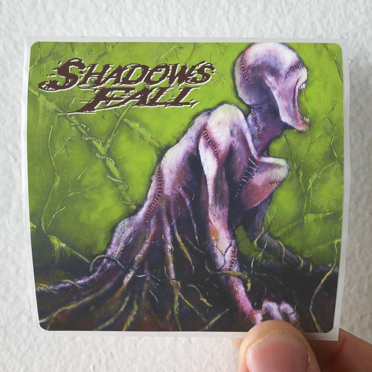 Shadows Fall Threads Of Life Album Cover Sticker
