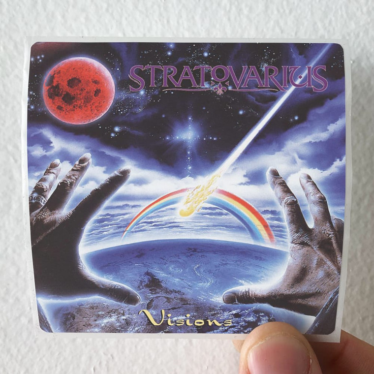 Stratovarius Visions Album Cover Sticker