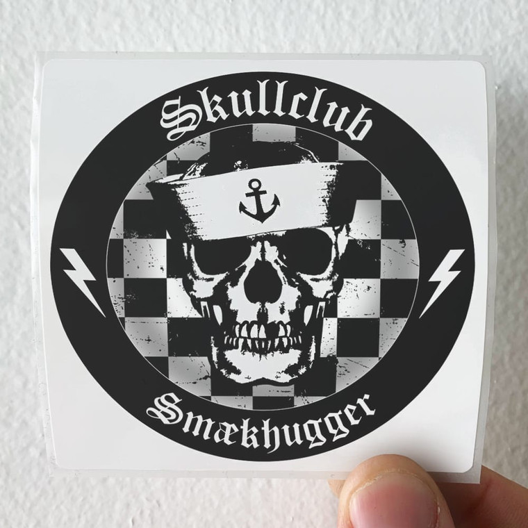 Skullclub Smkhugger Album Cover Sticker