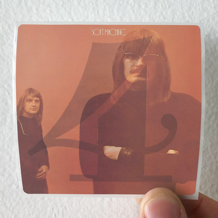 Soft Machine Fourth 1 Album Cover Sticker