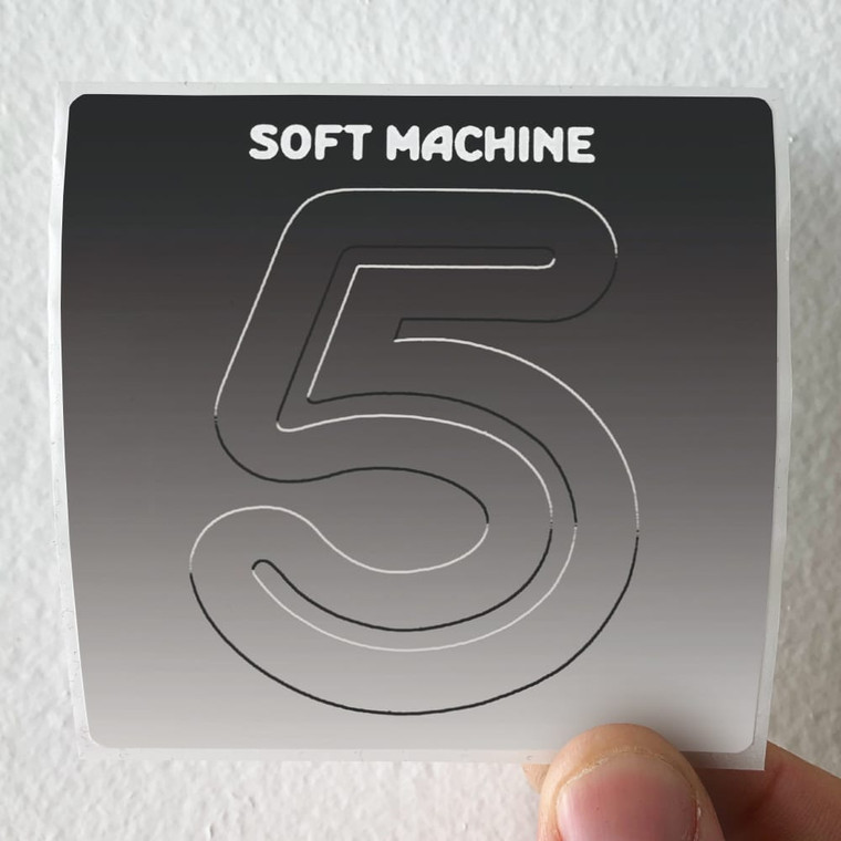 Soft Machine Fifth Album Cover Sticker