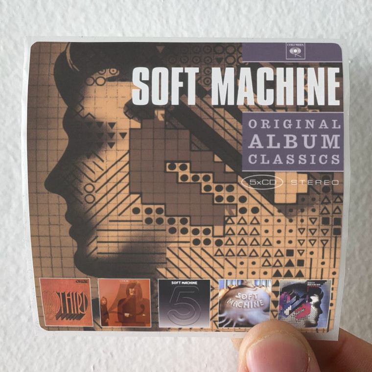 Soft Machine Original Album Classics Album Cover Sticker