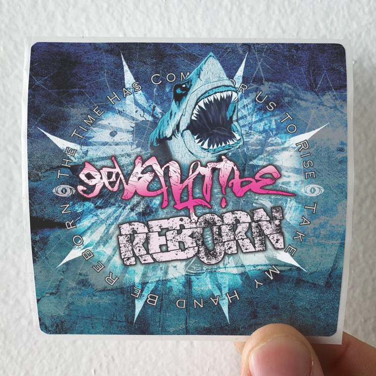 Seventribe Reborn Album Cover Sticker