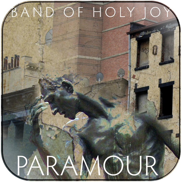 The Band of Holy Joy Positively Spooked Album Cover Sticker Album Cover Sticker