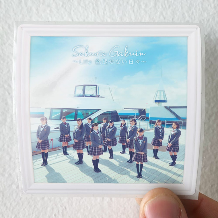Sakura Gakuin  2018 Life Album Cover Sticker