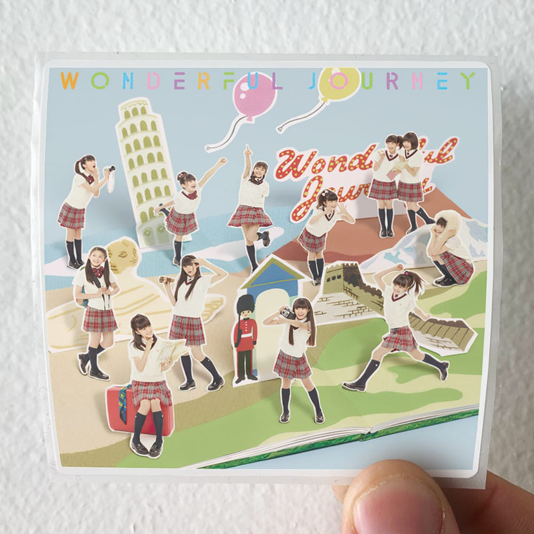 Sakura Gakuin Wonderful Journey Album Cover Sticker