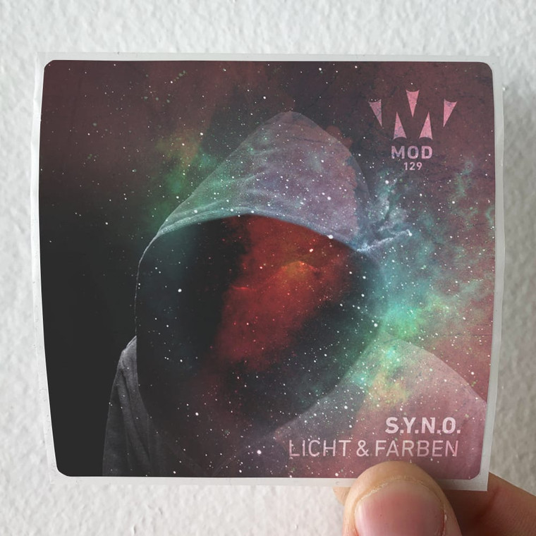 SYNO Licht Farben Album Cover Sticker
