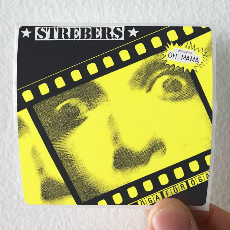 Strebers Ga Fr Ga Album Cover Sticker