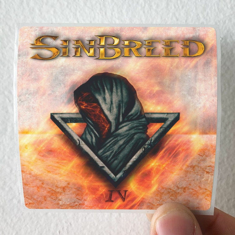 Sinbreed Iv Album Cover Sticker