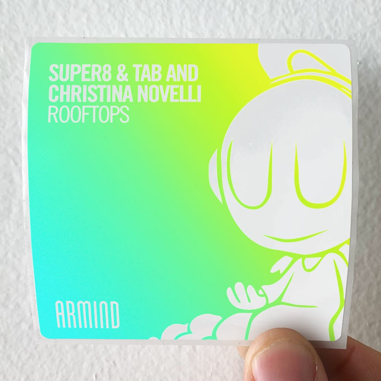 Super8 and Tab Rooftops 1 Album Cover Sticker