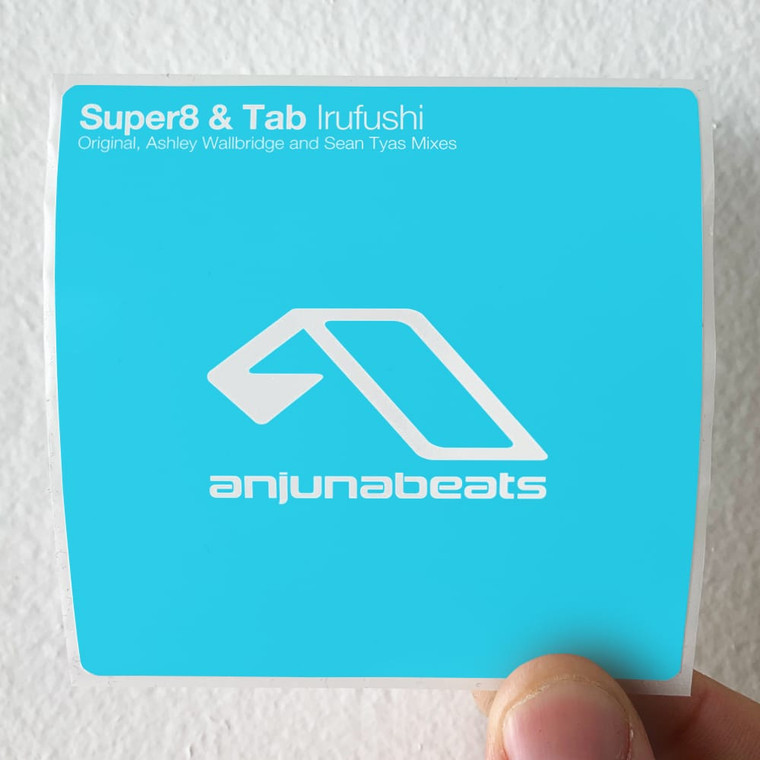 Super8 and Tab Irufushi Album Cover Sticker