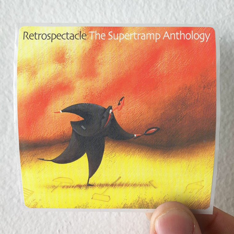 Supertramp Retrospectacle The Supertramp Anthology Album Cover Sticker