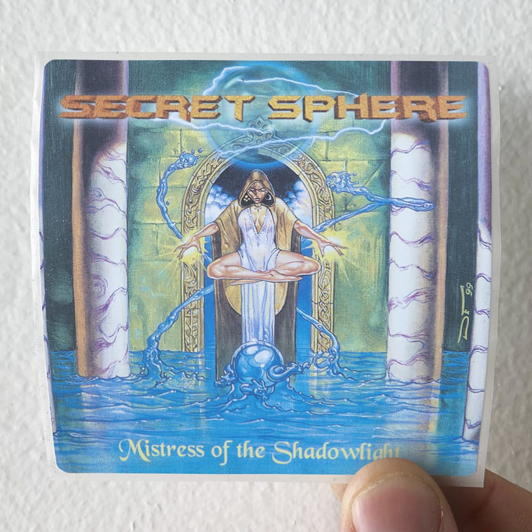 Secret Sphere Mistress Of The Shadowlight Album Cover Sticker