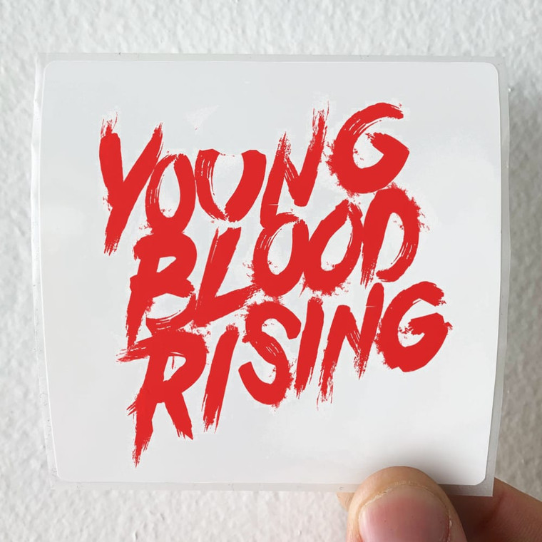 Santa Cruz Young Blood Rising Album Cover Sticker