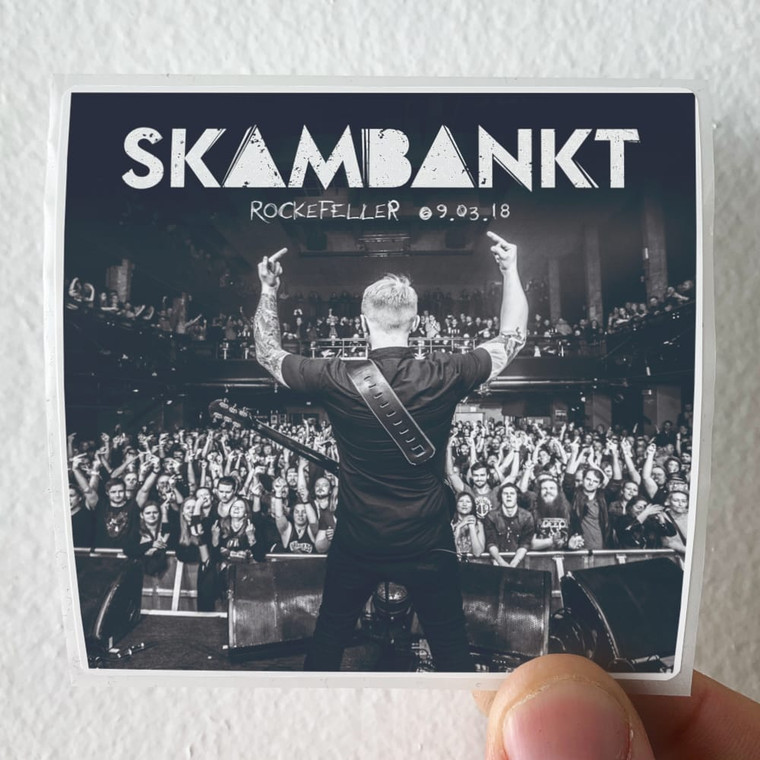 Skambankt Rockefeller 090318 Album Cover Sticker