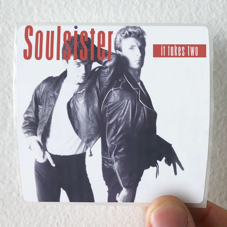 Soulsister It Takes Two Album Cover Sticker