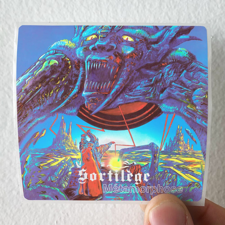 Sortilege Mtamorphose Album Cover Sticker