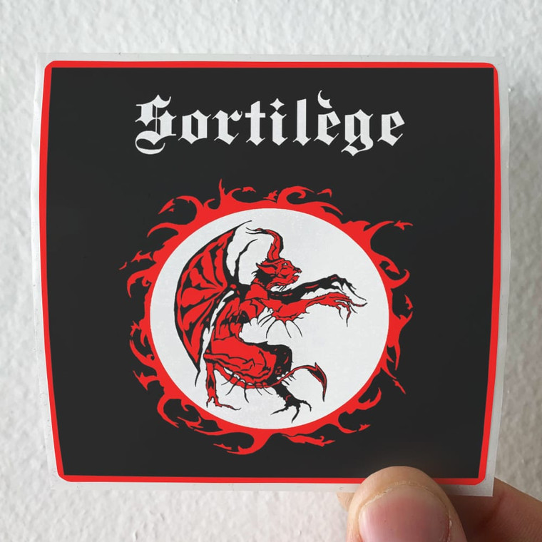 Sortilege Sortilge Album Cover Sticker