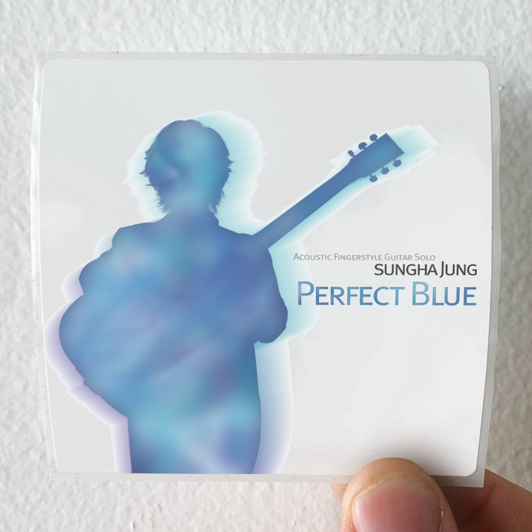 Sungha Jung Perfect Blue Album Cover Sticker
