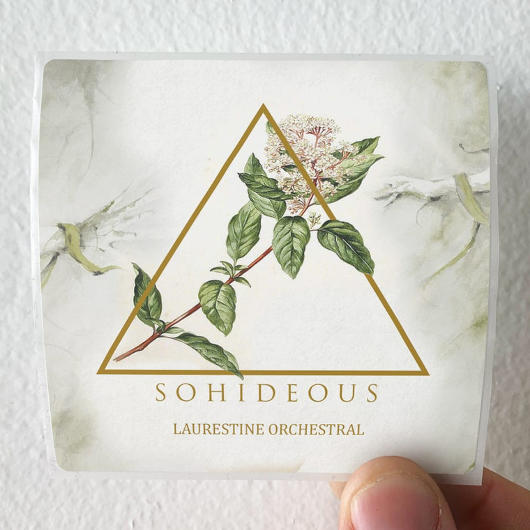 So Hideous Laurestine Orchestral Album Cover Sticker