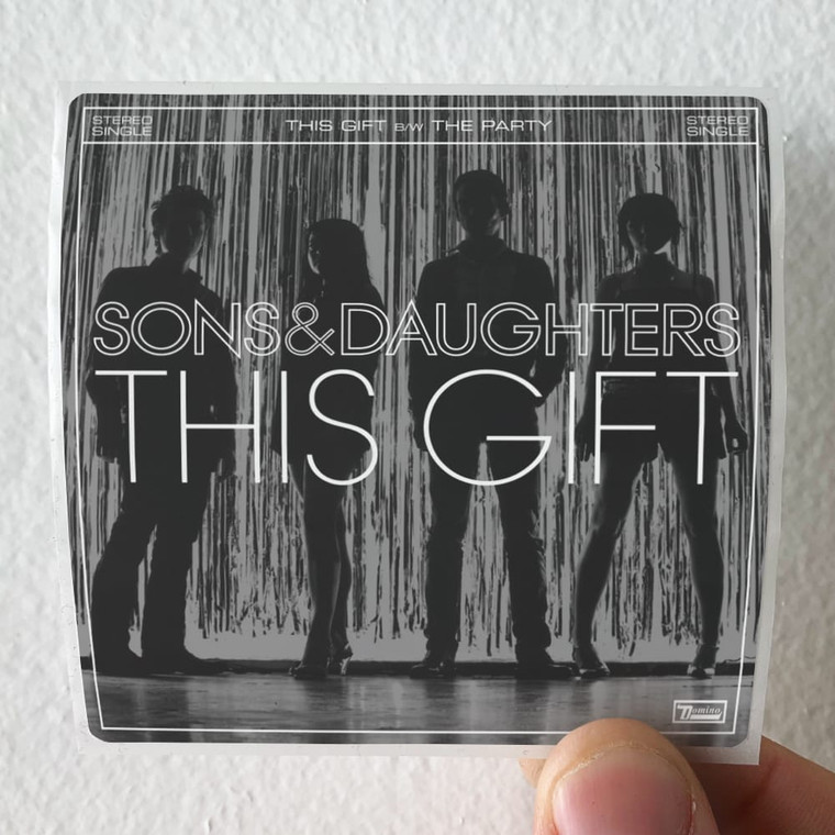 Sons and Daughters This Gift 1 Album Cover Sticker